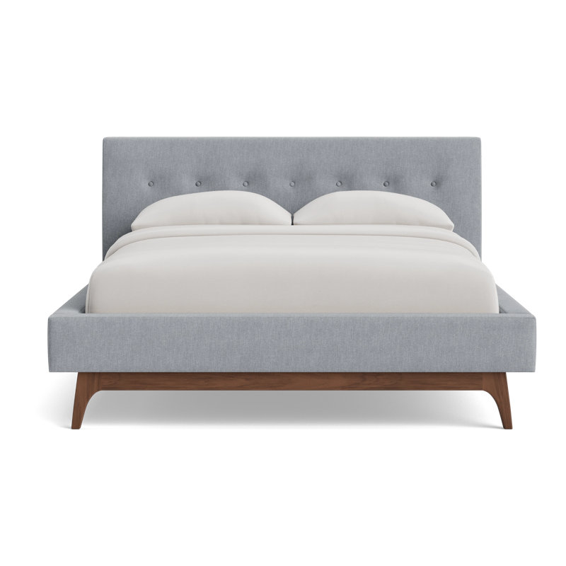 Tyler Bed, Queen, Performance Weave - Zinc