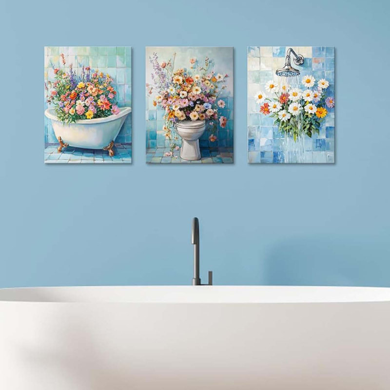 3 Piece Wrapped Canvas Print