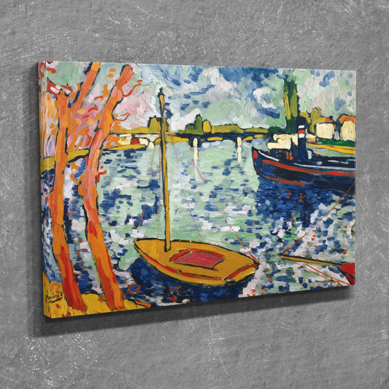 Mauriice De Vlaminck - Wrapped Canvas Painting