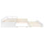 Lit de jour extensible avec couchette, lit de jour en bois avec couchette-797547418
