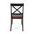 Gelacio Solid Wood Cross Back Side Chair-2082351670