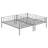 Esliabeth Twin Over Twin Metal Bunk Bed-695011261