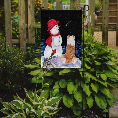 Double Sided 15'' H x 11'' W Polyester Animal Garden Flag