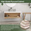 Ensemble de meuble-lavabo flottant 36 po - Design mural peu encombrant avec vasque-1805064823