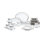 Service de vaisselle 50 pièces Noritake Austin Platinum, service pour 8