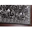 Tapis oriental floral abstrait à motif floral végétal noué à la main 4 x 6