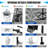 180" W x 118" D Pop Up Canopy Tent Heavy Duty with 4 Sidewalls, Waterproof Party Tent, Easy Set-up Commercial Instant Tents-103979202