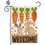 Drapeau de jardin de Pâques Welcome