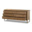 Franny 6 Drawer Dresser-Saddle Brown Veneer-515163181