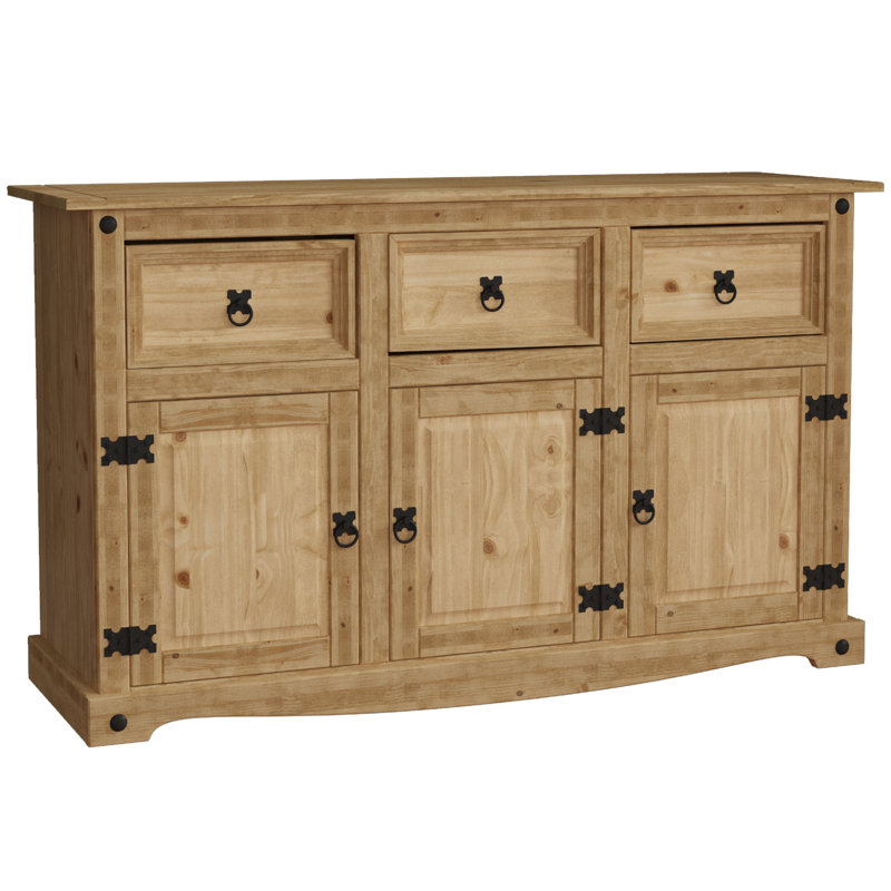 Doe 125cm Solid Wood Sideboard