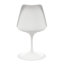 Chaise d'appoint pivotante Modholic Tulip, gris (ensemble de 2)-977501929-958523959