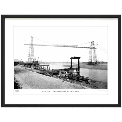 Newport, Transporter Bridge 1906 - Single Picture Frame Print