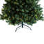 Arbre artificiel de 6 pi avec 1000 pointes de branches, support pliable, conception à charnières, matériau pour une expérience de Noël délicieuse