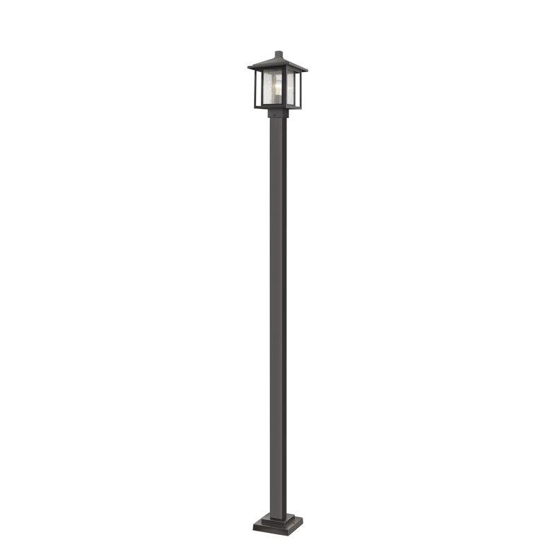 Lampadaire câblé à 3 lumières Iwan 106,69 "Iwan, Bronze huilé, H 106,69 po x l 14,17 po x P 11 po