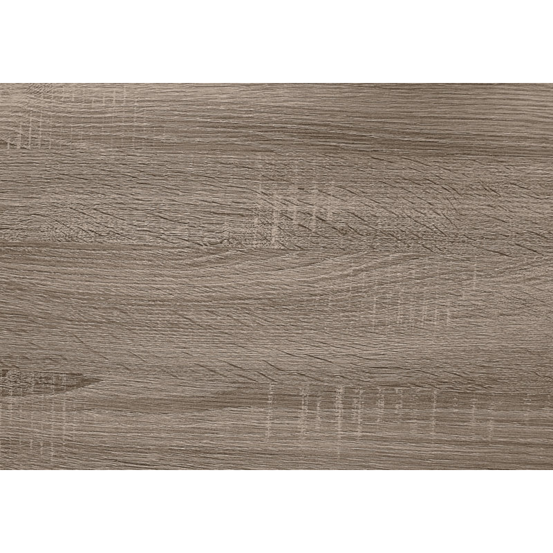 Table d'appoint contemporaine à trois niveaux avec tablettes ouvertes, parfaite pour le salon et la chambre à coucher, Taupe
