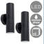 Schrager Matt Black 4 - Bulb Outdoor Armed Sconce-41270201