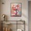 «Un Jarron Con Flores», art mural boho pêche par Art Remedy-104324964-111701941