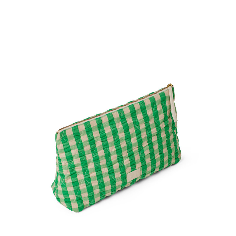 Trousse de toilette Baek And Bolge Karla, Vert / Sable