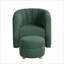 Fauteuil d'appoint pivotant avec repose-pieds Sage Green-1629234449