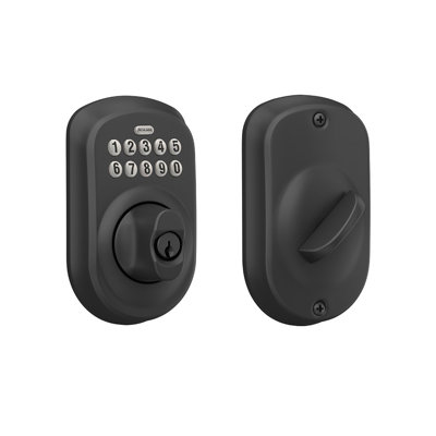 Schlage Keypad Deadbolt with Plymouth Trim