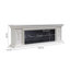 Thornville 180cm w Electric Fireplace with remote control and bluetooth, Multiple Flame Colours, and 1500w-2094052827