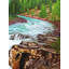 Chutes d'eau - Peinture de paysage | Acrylique sur toile | Par Runa Bandyopadhyay