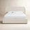Bella Upholstered Platform Lift Storage Bed