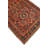 One-of-a-Kind 3'7" x 11'4" 1980s Runner Wool Area Rug in Brown and Red