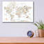 Art mural en verre «Around the world 1» par Laura Marshall-733322445