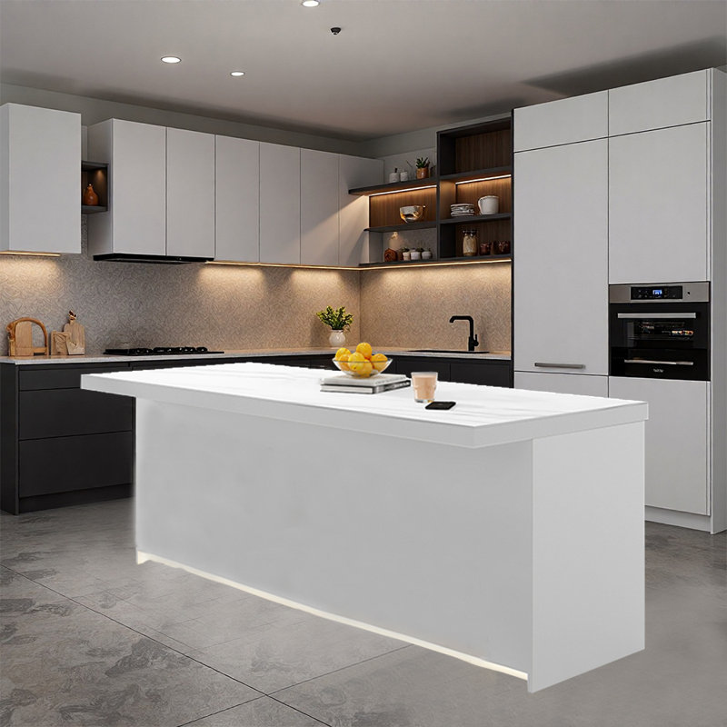 Stylish Creative Multifunctional Kitchen Island Fit for Kitchen Living Rooms Dining Rooms