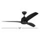 52'' 3 Blade Ceiling Fan with LED Light Kit
