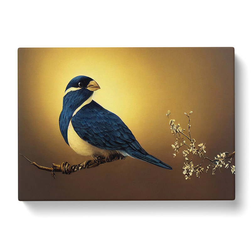 Contemporary Bird - Wrapped Canvas, 50cm H x 76cm W x 3cm D