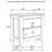 Fully Assembled 2-Drawer Nightstand