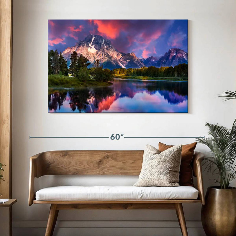 Alvord Grand Teton lumière du jour, H 32 po x l 48 po