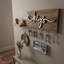 Porte-clés mural en bois rustique "Keys"