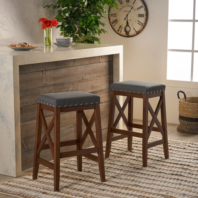 Tabouret Saddle, Gris anthracite