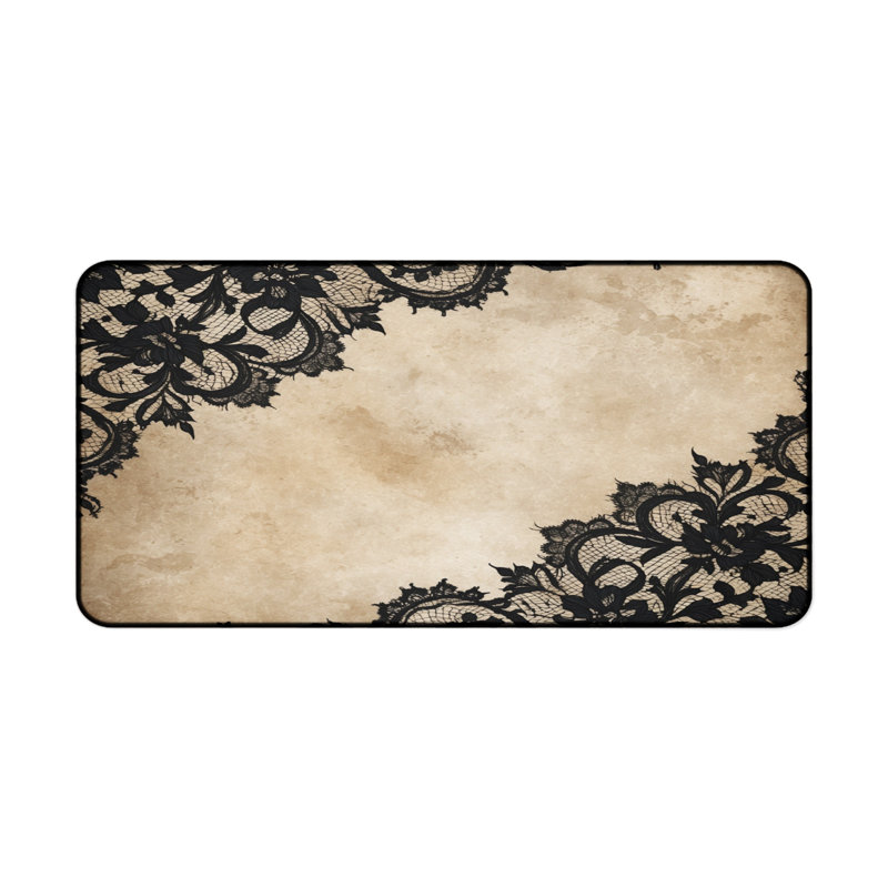 Polyester Desk Pad, 14.4x12.1