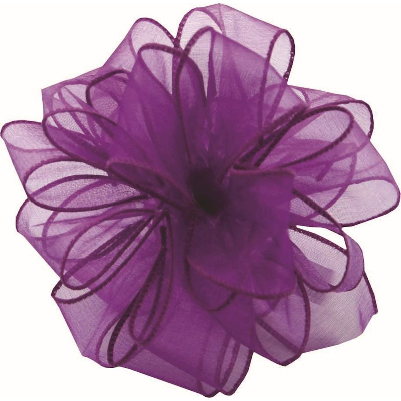 Ruban à ressort, Mauve, H 2 po x l 6 po x P 6 po