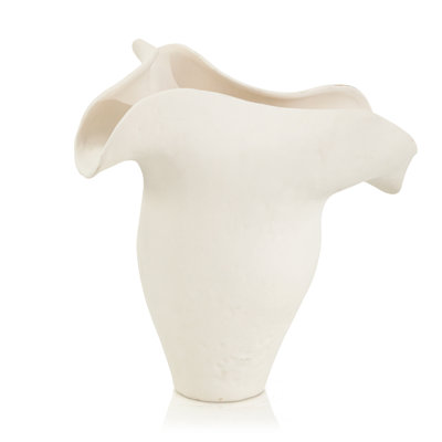 Chantilly White Porcelain Vase II