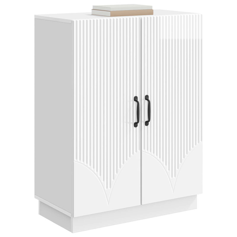 66cm Sideboard, High Gloss White