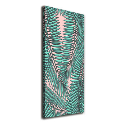 Leaves Of Palm - Wrapped Canvas Print