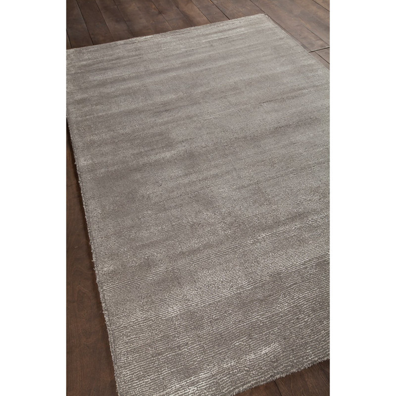 Orim Wool Area Rug in Gray, Rectangle 5' x 7'6"