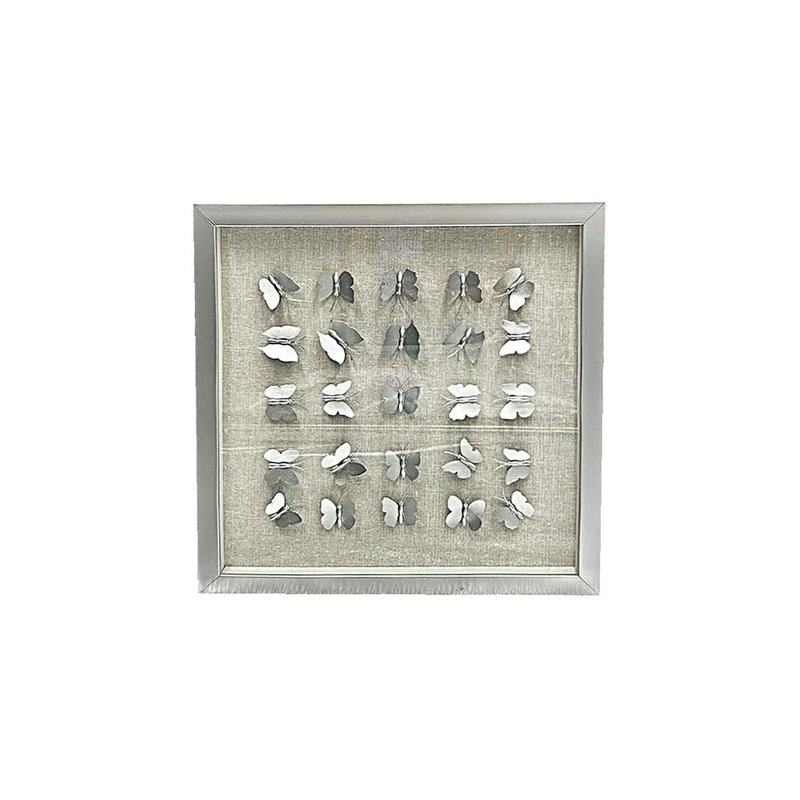 Gumbert Farmhouse Wall Decor, Silver