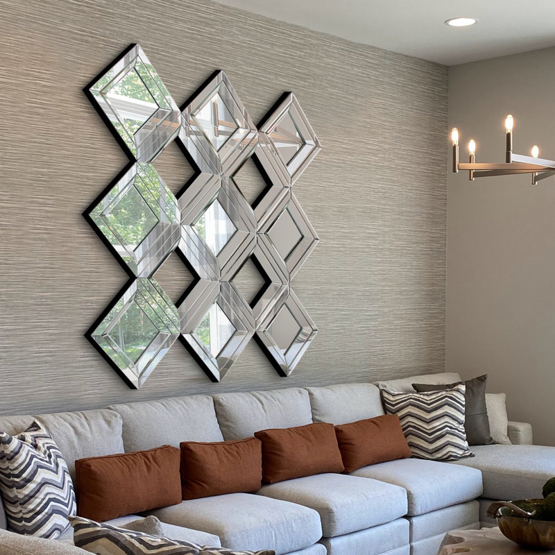 Rison Square Beveled Mirror