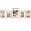 Ensemble de cadres flottants 7 pièces: 11 po x 14 po, 8 po x 10 po, 5 po x 7 po, affichage mural et de table-823349162