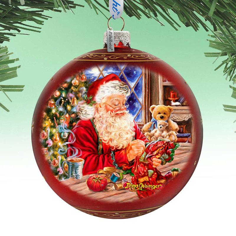 5.5'' Glass Ball Ornament
