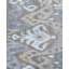 Tapis noué à la main de conception unique Melby - gris, 8 pi 10 po x 12 pi 1 po