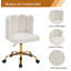 Chaise de coiffeuse avec dossier Venilale-982009496