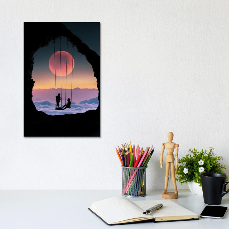 Love by Abdullah Evindar - Wrapped Canvas Gallery-Wrapped Canvas Giclée, 20.32 cm H x 30.48 cm W