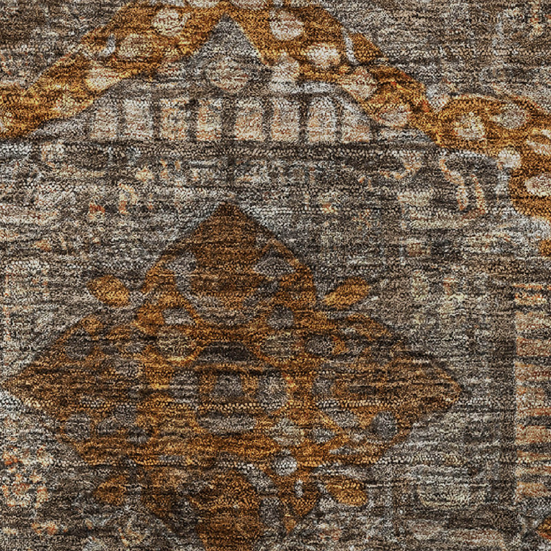 Premium Machine Washable Mayfield AMF1928 Global Rug, Rectangle 10' x 14'